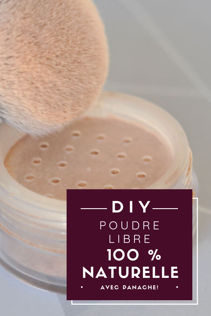 Billet "DIY: poudre libre à l'argile rose" paru sur www.avecpanache.ch