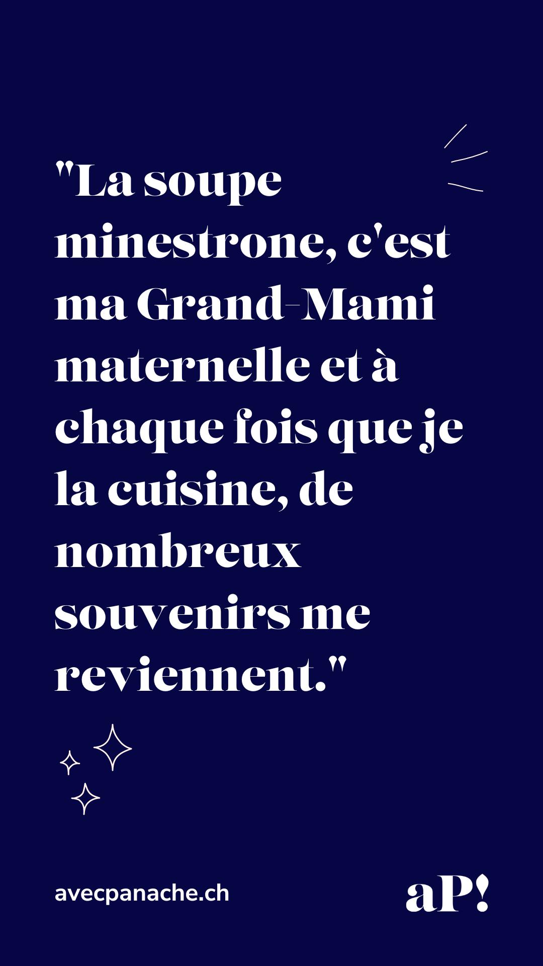 Minestrone - Avec Panache!